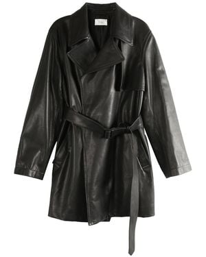 The Row Siempra Coat "Blk" 10496-L640 Blk" - Black