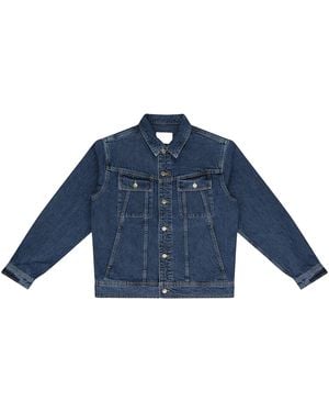 Aimé Leon Dore Trucker Denim Jacket Ald Motw 0005" - Blue