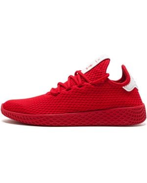 adidas Tennis Hu "Pharrell Solid Scarlet" By8720" - Red