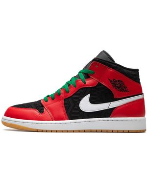 Nike Air 1 Mid "Christmas 2022" Dq8417 006" - Red