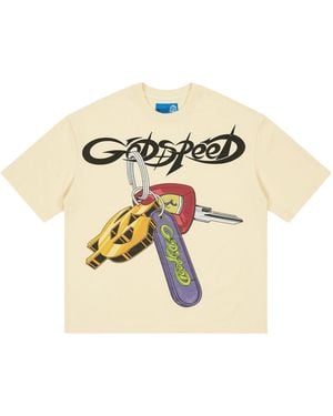 GODSPEED NEW YORK K.O.D T-Shirt "Bone" Gs291" - Black