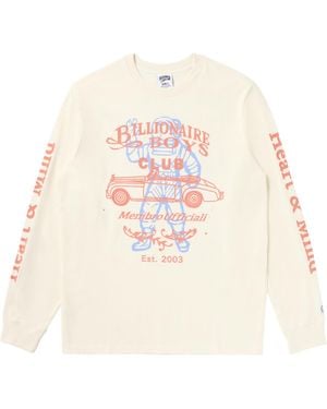 BBCICECREAM Vintage Long-Sleeve T-Shirt "Gardenia" 861 7317 Gard" - Black