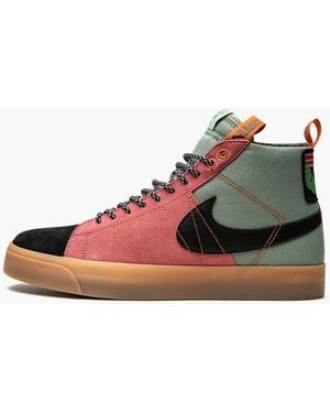 Nike Sb Zoom Blazer Mid Prm "acclimate Pack - Green
