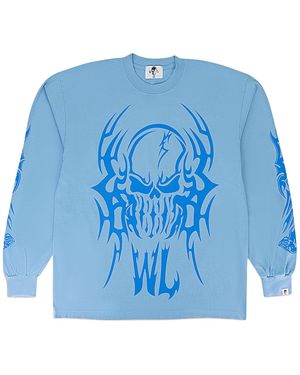 Warren Lotas Hazard Alaskan Sweatshirt Wl066" - Blue