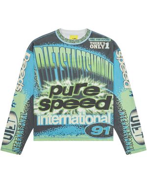 DIET STARTS MONDAY Mx Racing Jersey Dsm Fw26 050" - Green