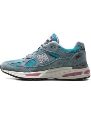 New Balance 991V2 "Miuk Porcelain" U991Tt2" - Blue