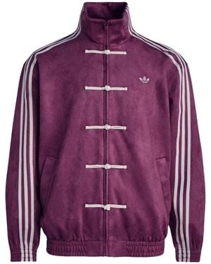 adidas Ctt Chinese Track Top 3.1 Gender Neutral Jacket Kr0293" - Purple