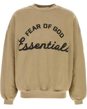 Fear Of God Training 90's Crewneck Sweatwshirt "Faded Dune" 192Sp264452F" - Black