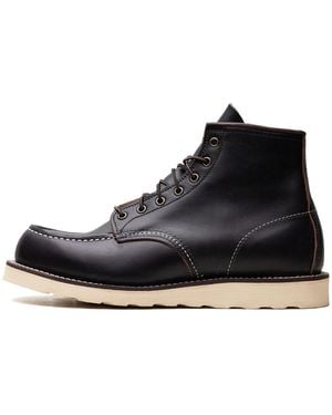 Red Wing Classic Moc 6 Inch Boot Prairie" 8849" - Black