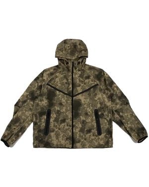 Nike Tech Woven Fz Windrunner Oversized Jacket "Camo" Hv0979 210" - Black