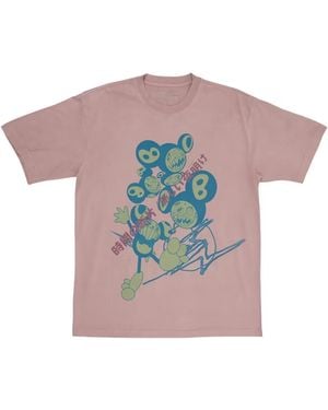 Travis Scott Fragment X Takashi Murakami The Dawn T-Shirt "Cactus Jack - Black
