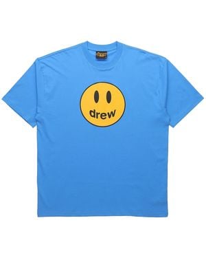 Drew Mascot T-Shirt "Sky" Dr Ss21 110" - Blue