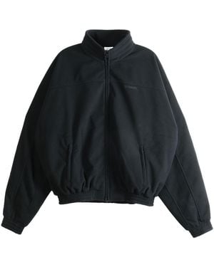 Vetements Fleece Jacket Mh27Tj110B" - Black