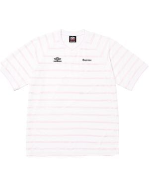 Supreme Umbro Stripe Soccer Jersey "Ss25 - Black