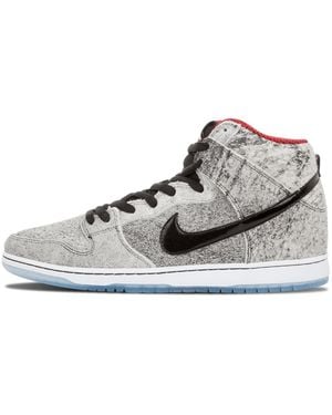 Nike Dunk High Premium Sb "Salt Stain" 313171 024" - Black
