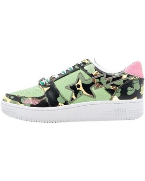A Bathing Ape Sta Low M2 "Mo' Wax X Unkle - Black