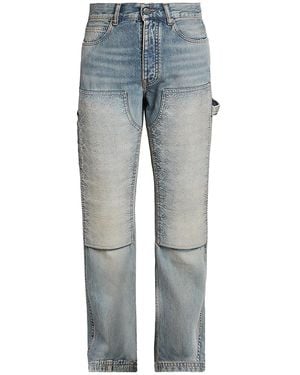 Amiri Debossed Ma Quad Carpenter Jeans "Antique" Amdngh1055 406" - Black