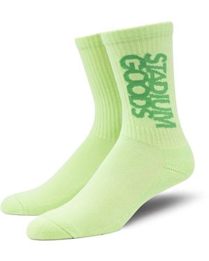 Stadium Goods Crew Socks Grass" Sgs0459" - Green