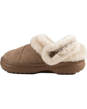Crocs™ Unfurgettable Quilted Clog "Sepia" 214038 2Ey" - Brown