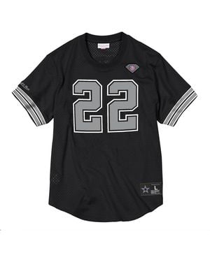 Mitchell & Ness Nfl N&N Mesh Top Cowboys 1994 Emmitt Smith Nnmpmg18061 Dcoblck94Esm" - Black