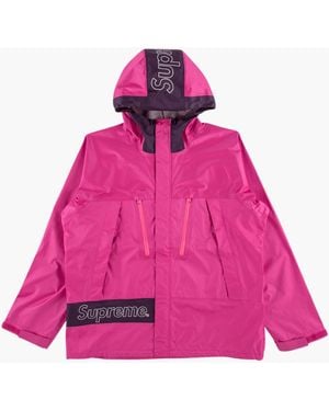 Supreme Taped Seam Jacket "ss 19" - Pink