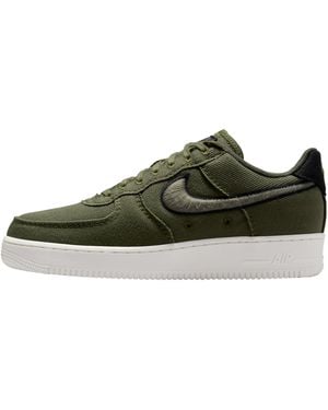 Nike Air Force 1 Low Canvas "Army Matte" Hv1204 301" - Black
