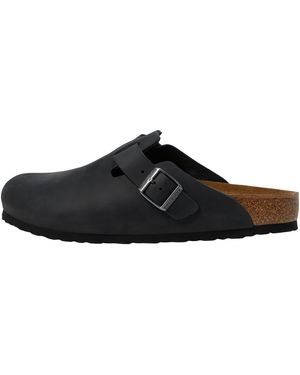Birkenstock Boston Oiled Leather - Black