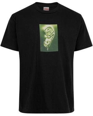 Supreme Ear T-Shirt "Ss21" Su10171" - Black