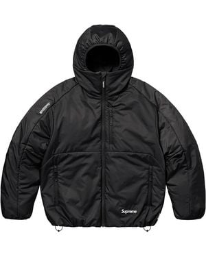 Supreme Windstopper Insulated Hooded Jacket Su26939" - Black