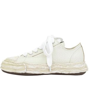 Maison Mihara Yasuhiro Peterson Low Cracking Low-Top Trainers Peterson Low Cracking Sneaker" - Black