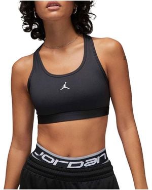 Nike Sport Medium-Support Padded Jumpman Bra Fb6872 010" - Black