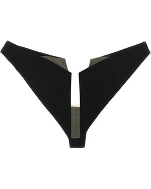 Rick Owens Intimo Brief Ii Natural" Ro01F6097 Tuly 0921" - Black