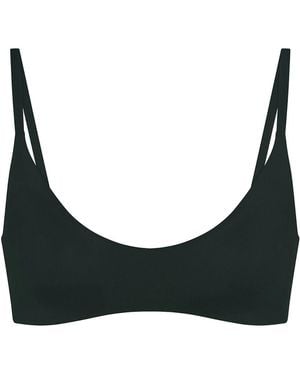 Skims Matte Micro Scoop Bra "Nike - Black