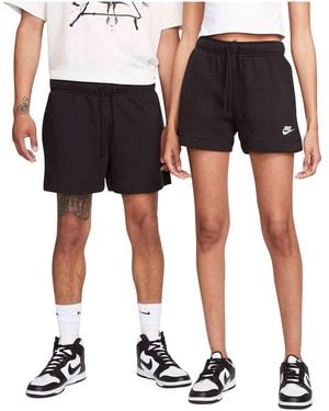 Nike Sportswear Club Fleece Mid-Rise Shorts Dq5802 010" - Black