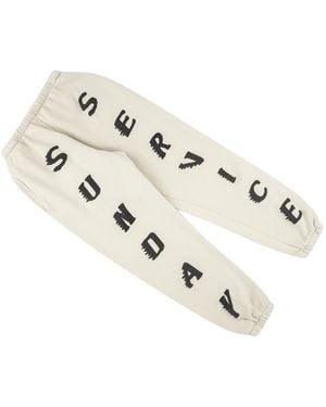Giuseppe Zanotti Sunday Service Joggers "Bone" 82938145" - Black