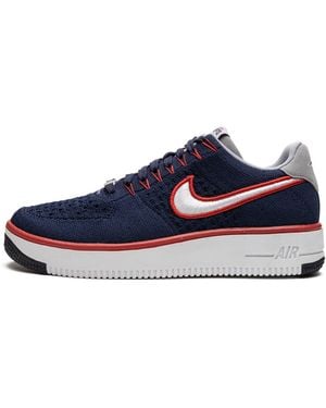 Nike X Robert Kraft Air Force 1 Ultra Flyknit Low 'New England Patriots' - Blue