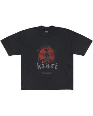 PALY For Kiari Crystal Skull Box Set T-Shirt 54898Aa6" - Black