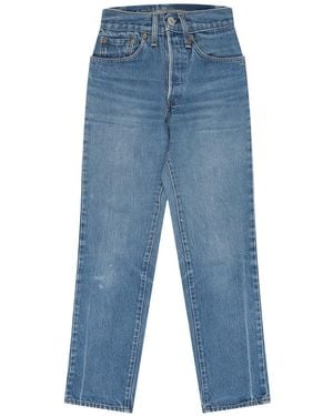 Levi's 501 Crop Jeans "Oxnard Athens Awake - Blue