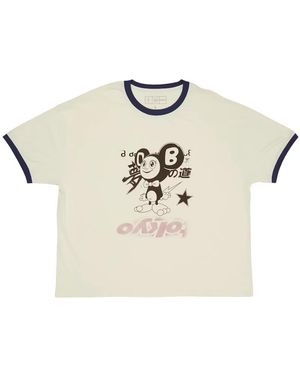 Travis Scott Fragment X Takashi Murakami Tokyo Ringer T-Shirt "Cactus Jack - Black