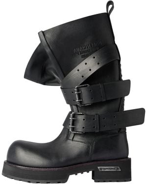 Balenciaga Venom High Boots 833592 Wbeq1 1000" - Black