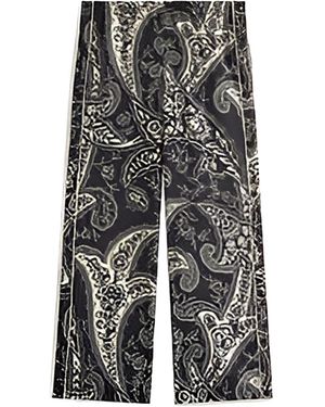 Kith Florin Paisley Tearaway Trousers 105" - Black
