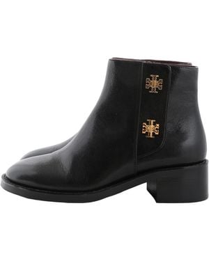 Tory Burch Turnlock Ankle 35Mm Boots "Perfect" 156270 006" - Black