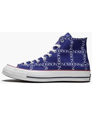 JW Anderson Chuck 70 Hi "" Shoes - Blue