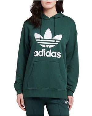 adidas Originals Trefoil Hoodie Hk9654" - Green