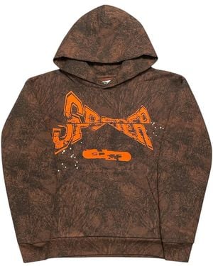 Sp5der T&F Tree Hooded Sweatshirt Camo" 318" - Black