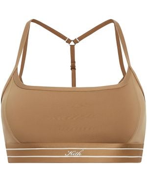 Kith Nadia Low Impact Bra "Shed" Khw030254 241" - Black