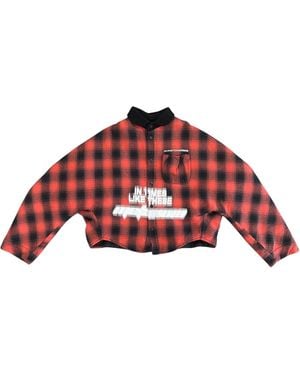 RIVINGTON Times Like These Abraxas Shirt Plaid" Itla Si60" - Red