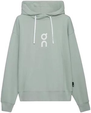 On Shoes Club Hoodie "Mineral" 1We10040229" - Black