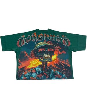 GODSPEED NEW YORK Natural Disaster T-Shirt "Forrest" Gsndtfg" - Green