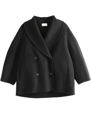 The Row Polli Jacket 5887S W1439 Blk" - Black